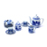 Porcelana - azul e branco - Conjunto de chá 3252