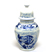 Porcelana - azul e branco - Pote A-179-039